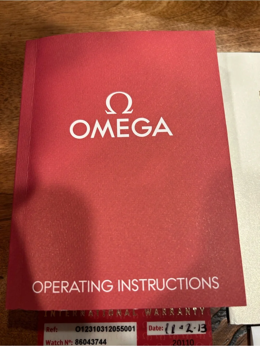 Omega wristwatch stainless